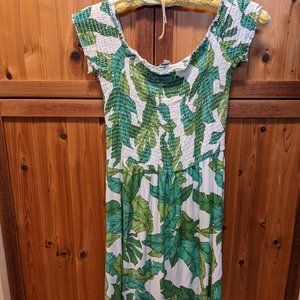 Cute Summer dress with Ruched top